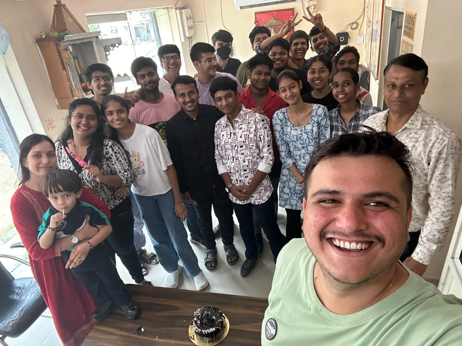 Result Celebrations with our Students